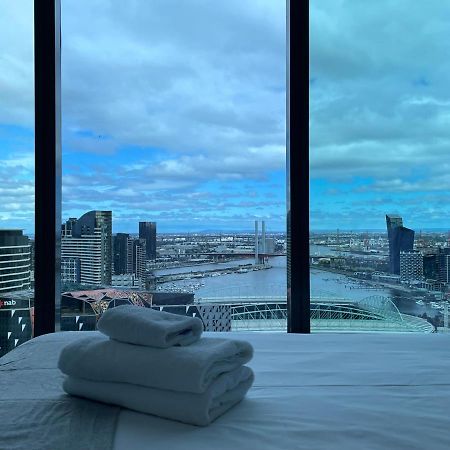 מלבורן Hudson Sea View Apartments Southern Cross Station Cbd מראה חיצוני תמונה