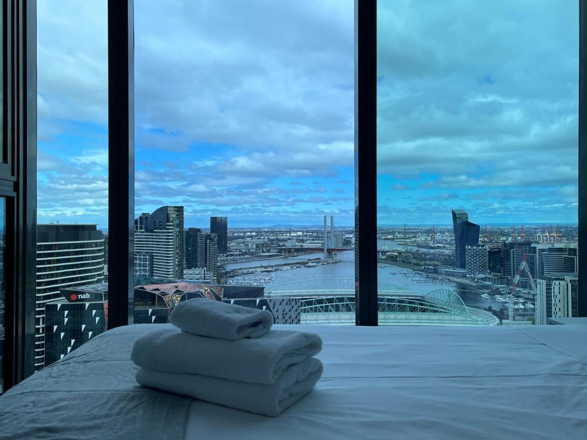 מלבורן Hudson Sea View Apartments Southern Cross Station Cbd מראה חיצוני תמונה